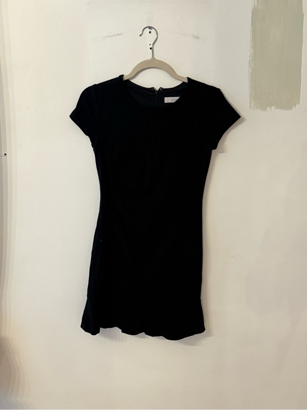 LOFT Classic Black Short Mini Dress